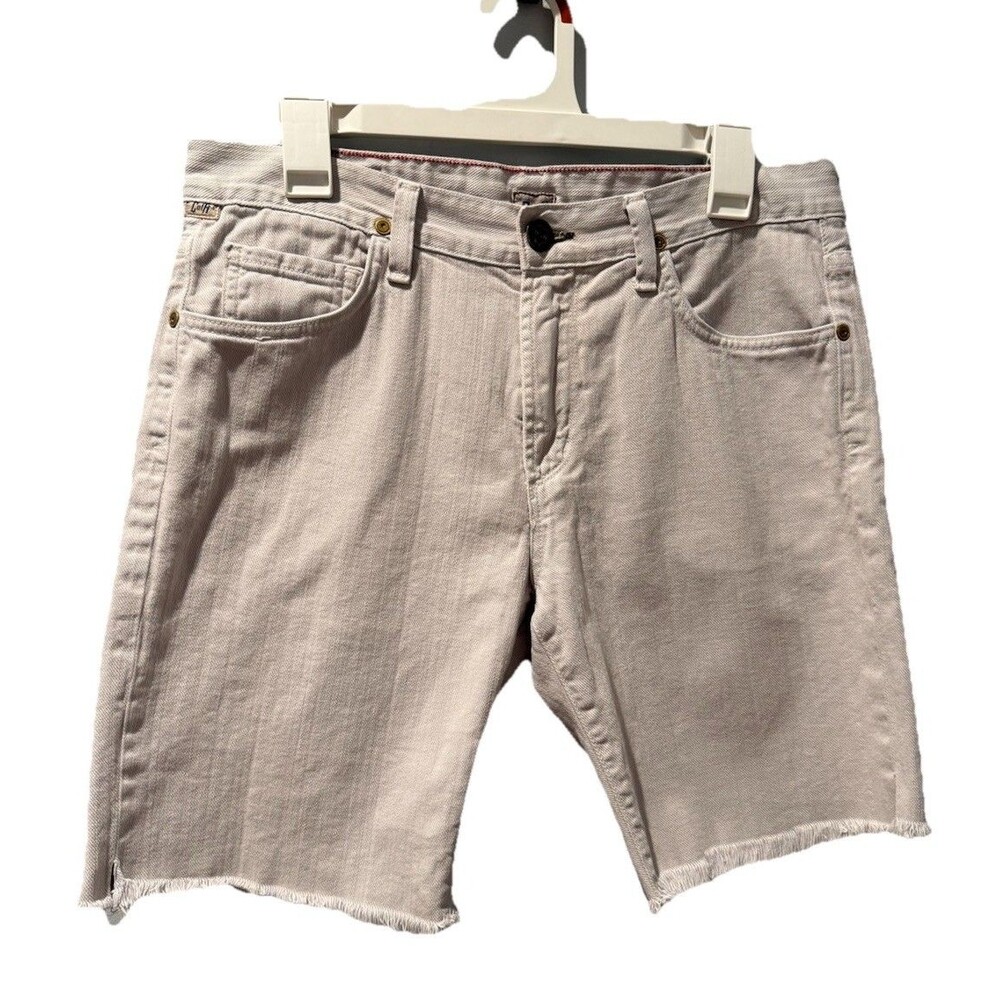 Citizens Of Humanity Light Beige Jean Shorts